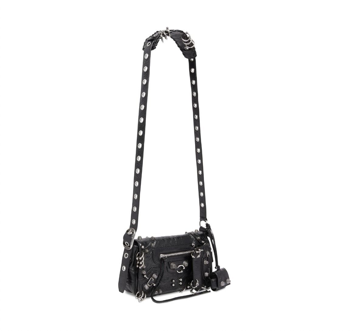 BALENCIAGA】LE CAGOLE MEN XS FLAP BAG ショルダー PIERCING