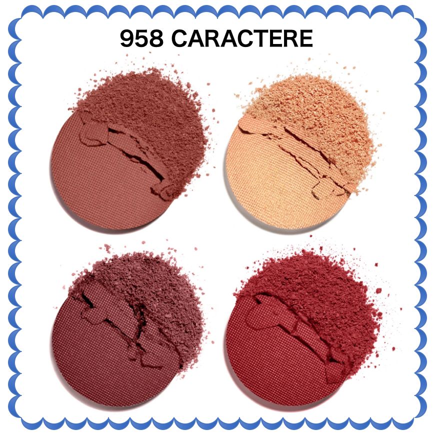 CHANEL 4色アイシャドウパレット LES 4 ROUGES YEUX ET JOUES (CHANEL