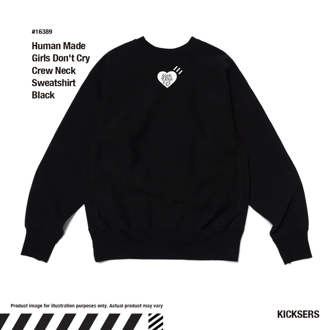 Human Made Girls Don't Cry Sweatshirt ロゴスウェットシャツ (Girls