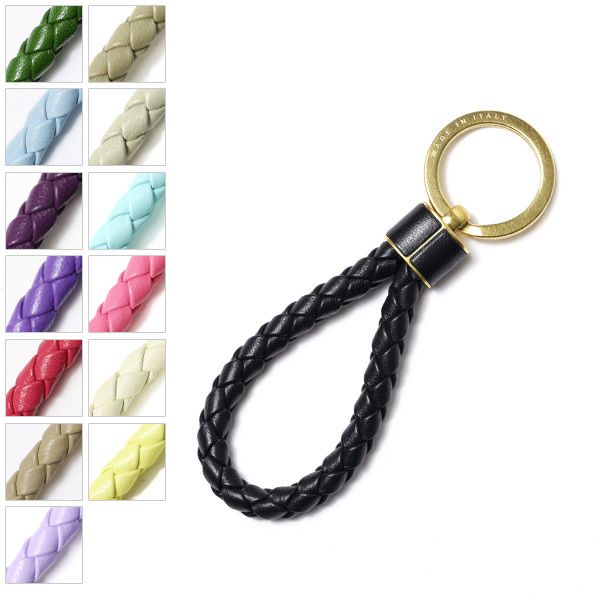 BOTTEGA VENETA ボッテガヴェネタ キーリング チャーム レザー