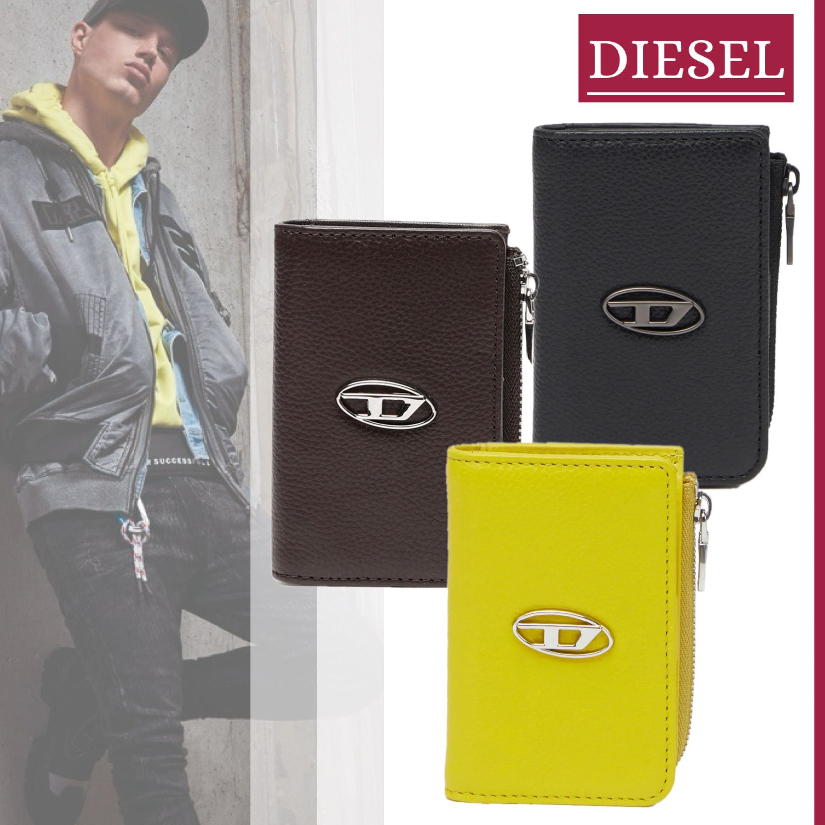 スマート】DIESEL『L-Zip Key キーケース』送料込 (DIESEL/キーケース
