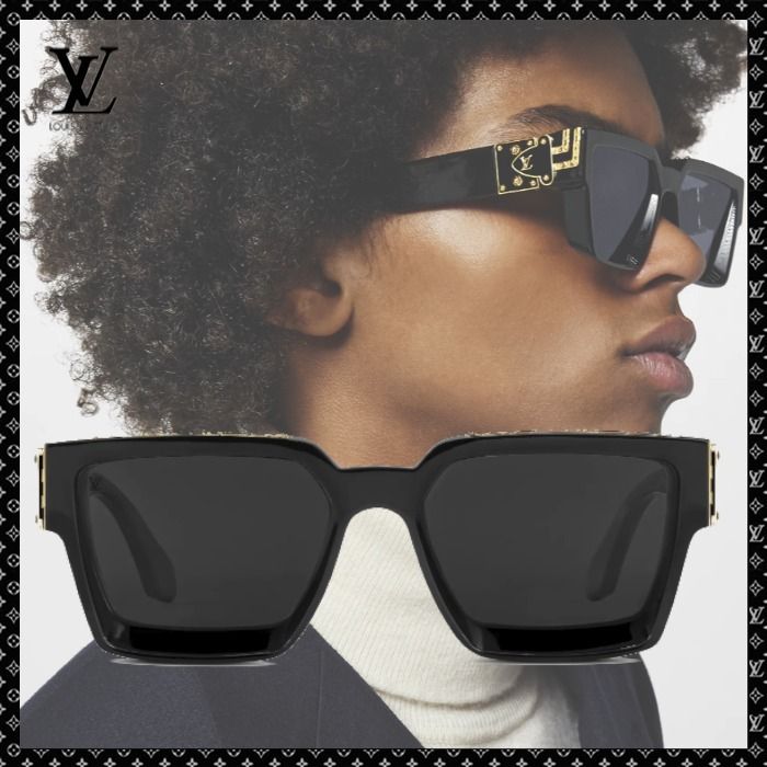 Louis Vuitton サングラス《Millionaires》ブラック ロゴ 直営店