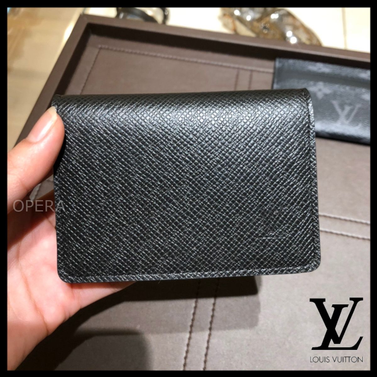LOUIS VUITTON ブラック名刺入れ 楽天市場】【未使用品】 ルイヴィトン