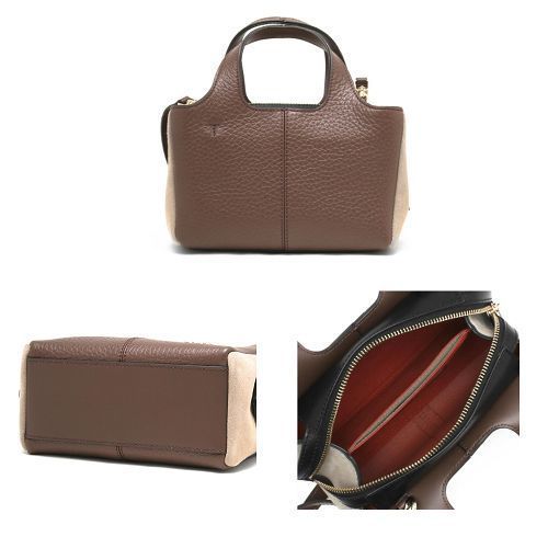 ☆FURLA☆ ELSA Tote Mini 2wayトート PRALINE/EARTH♪ (FURLA