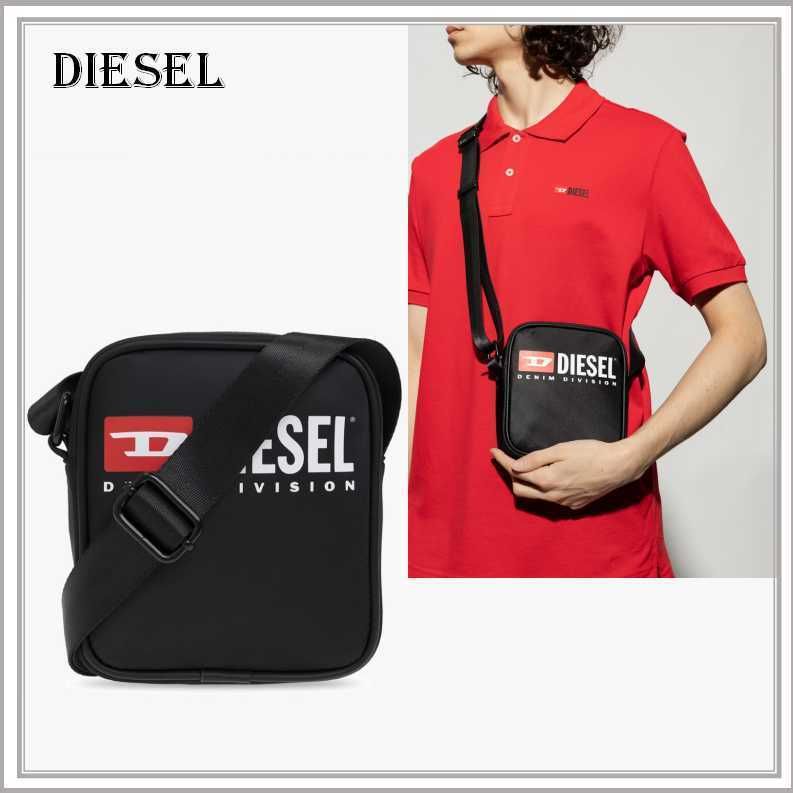 関税込】◇DIESEL ディーゼル◇RINKE ロゴ ショルダーバッグ (DIESEL