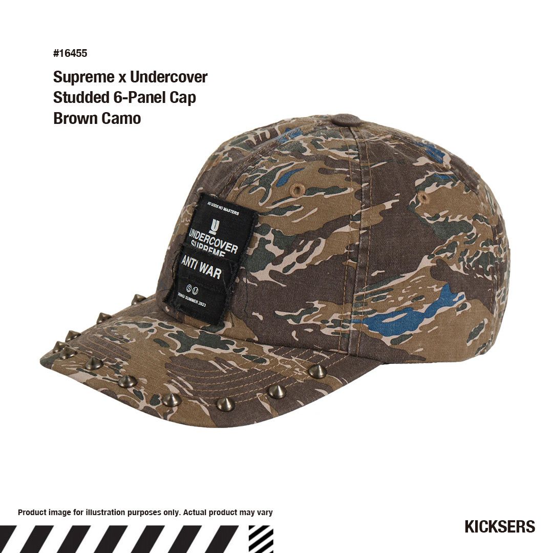 Supreme Undercover アンダーカバースタッズ6パネルキャップ (Supreme