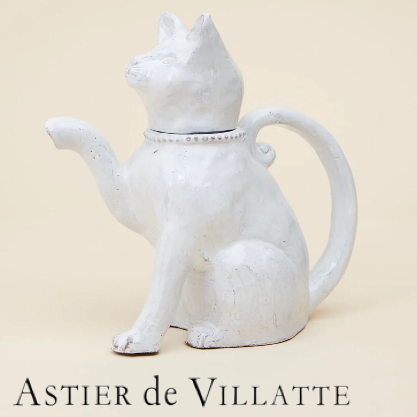 アスティエドヴィラット setsuko 猫のティーポット Sサイズ (Astier de