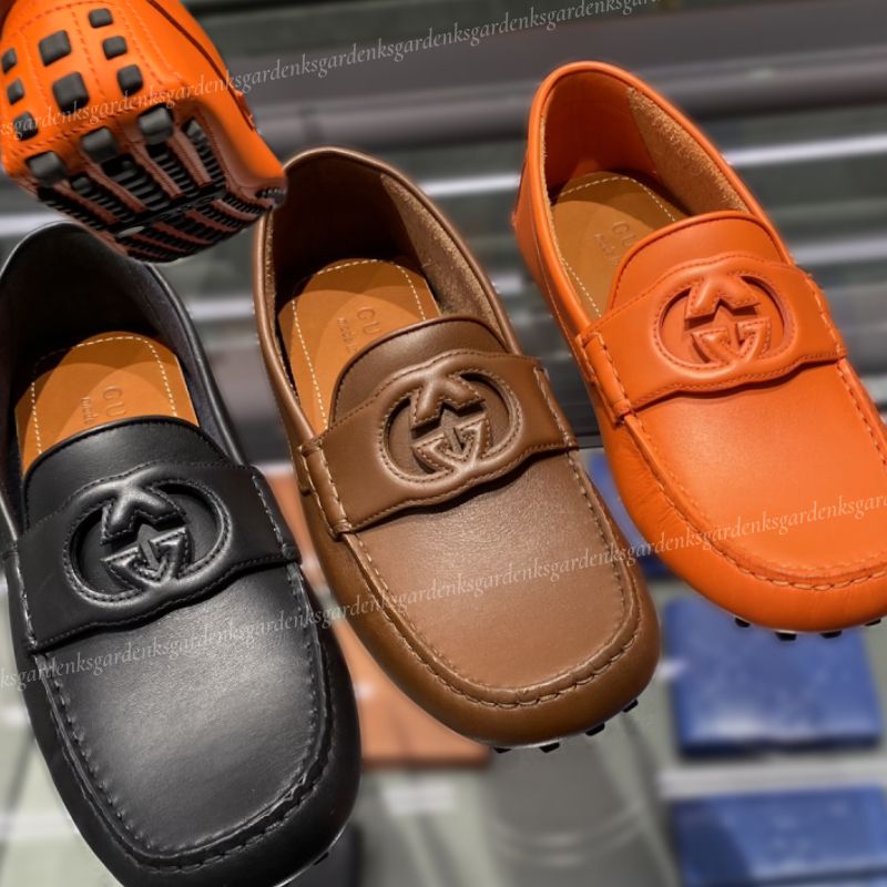 GUCCI☆インターロッキングG メンズ ドライビングシューズ☆即納