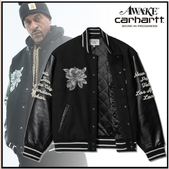 限定コラボ Carhartt WIP x Awake NY Teddy Jacket (Carhartt