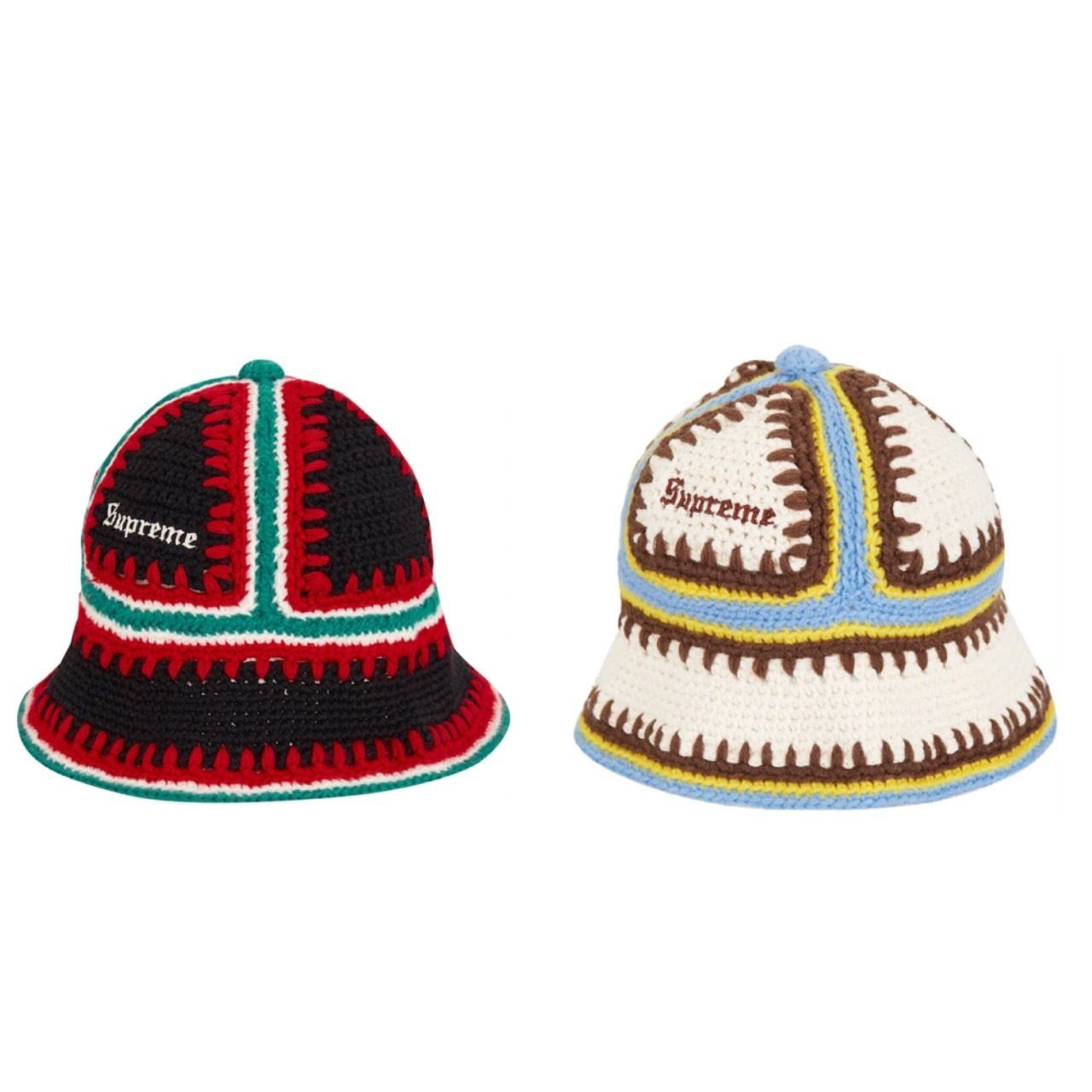 シュプリーム☆クロシェエッジベルハット☆Crochet Edge Bell (Supreme