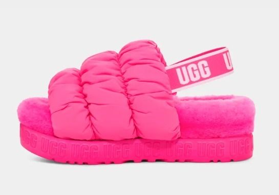 ふわくしゅ☆新作】UGG Scrunchitaプラットフォームサンダル (UGG