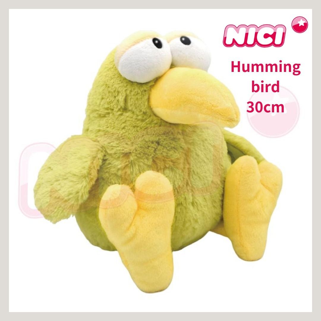 追跡有☆NICI グリーン ハチドリ ぬいぐるみ 30cm (NICI/キャラクター