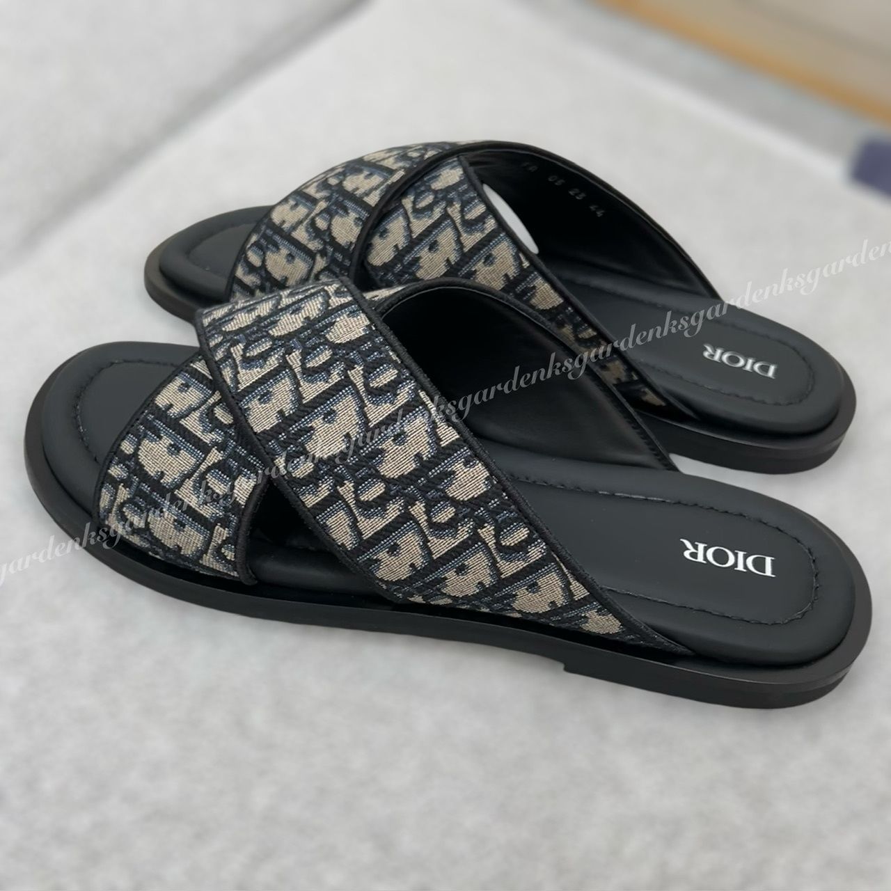 DIOR☆DIOR ALIAS サンダル Dオブリーク ジャカード☆すぐ届く！ (Dior