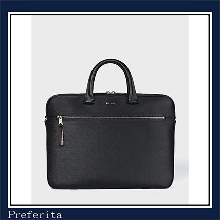 Paul Smith】ブリーフケース 2WAY ストローグレインレザー (Paul Smith