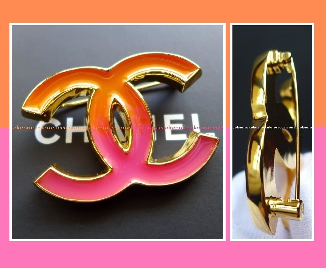 国内即発 CHANEL タイムレス CCマーク brooch ブローチ iconic (CHANEL