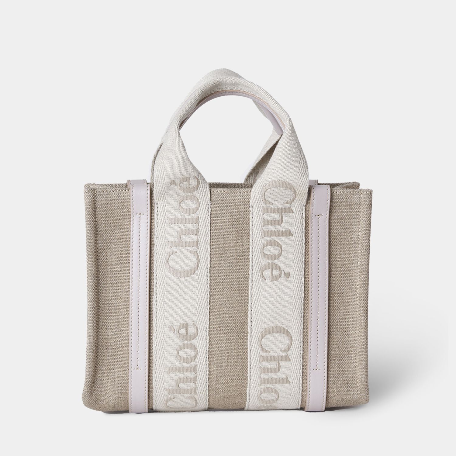 CHLOE「WOODY」3WAYスモールトートバッグ WILD GREY (Chloe/トート