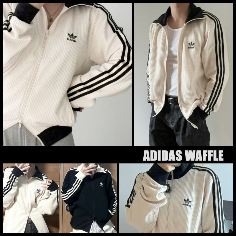 ADIDAS Q2 ワッフル ベッケンバウアー トラックジャケットHR3307