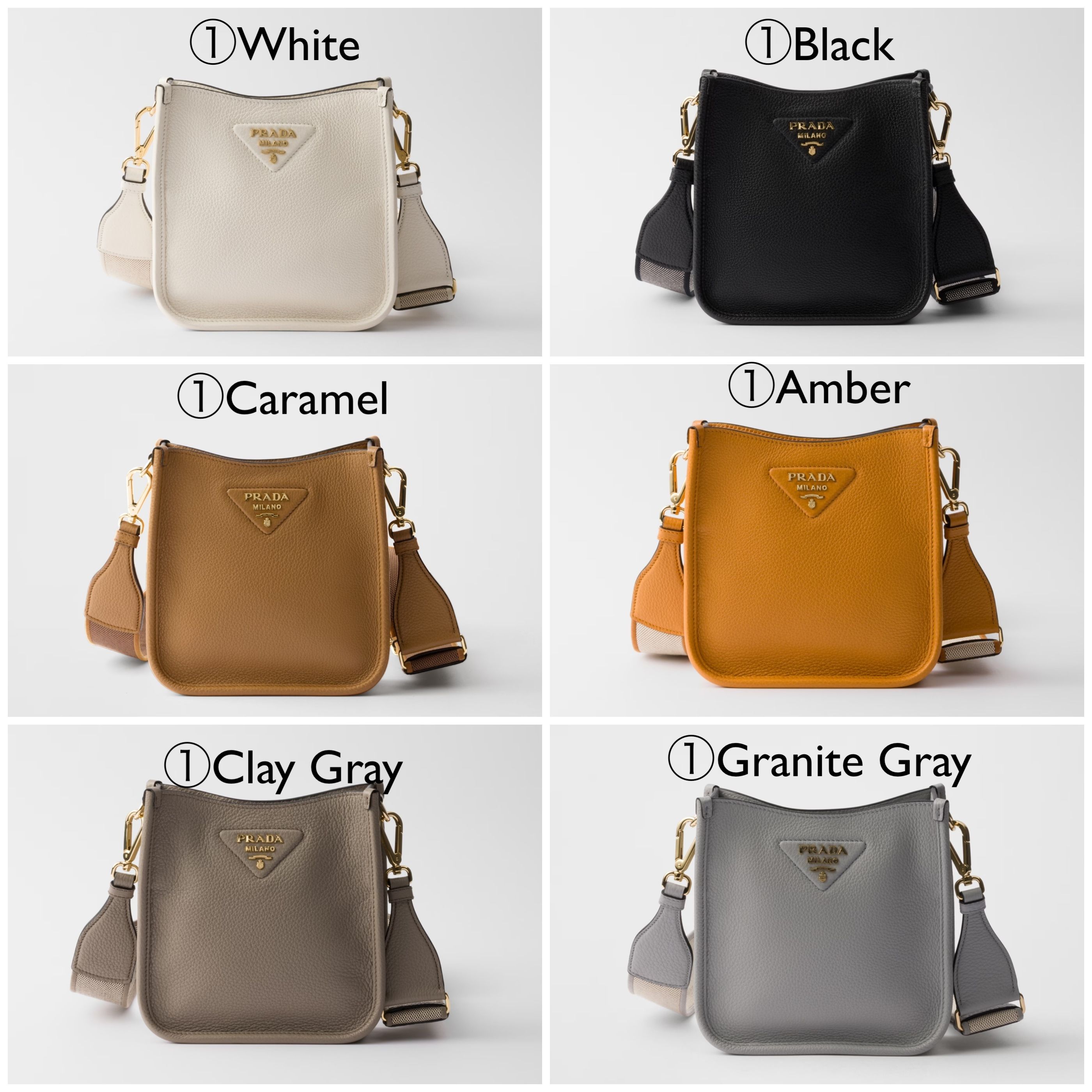 PRADA【入手困難】☆プラダ レザー ミニショルダーバッグ☆ 全色