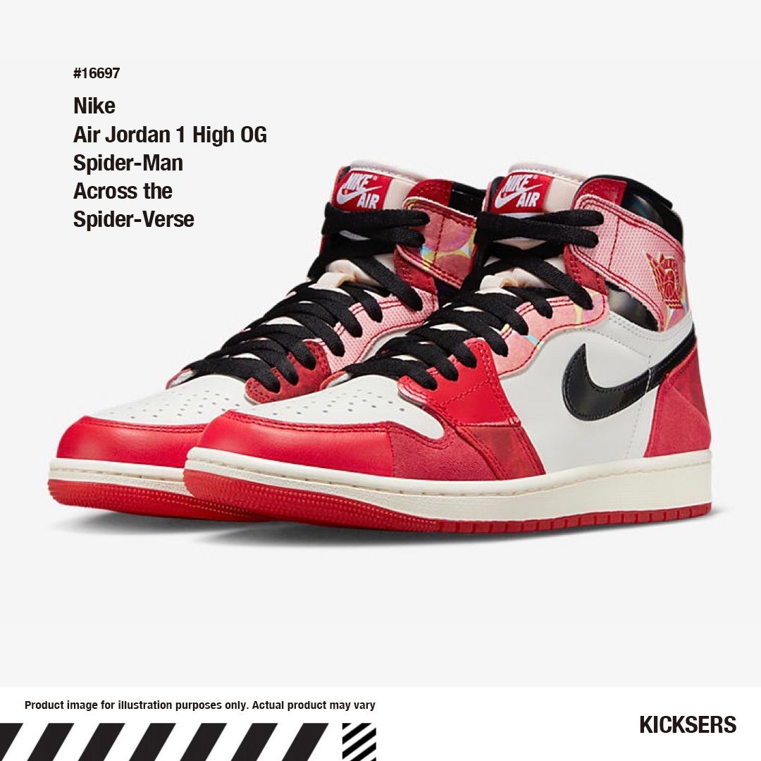 Nike Air Jordan 1 High Spider Man ジョーダンスパイダーマン (Nike