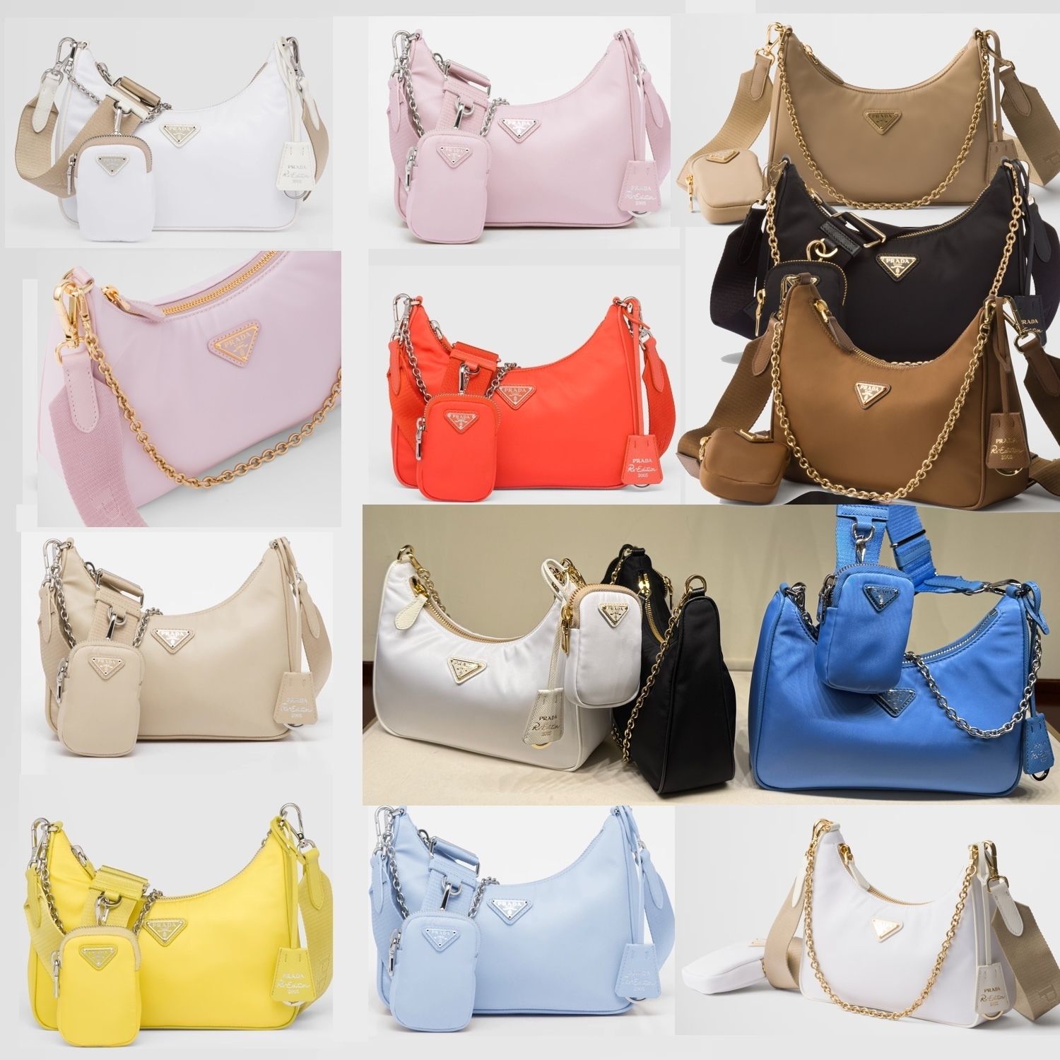 PRADA【入手困難】大人気☆プラダ Re-Nylon バッグ☆ 全色 (PRADA