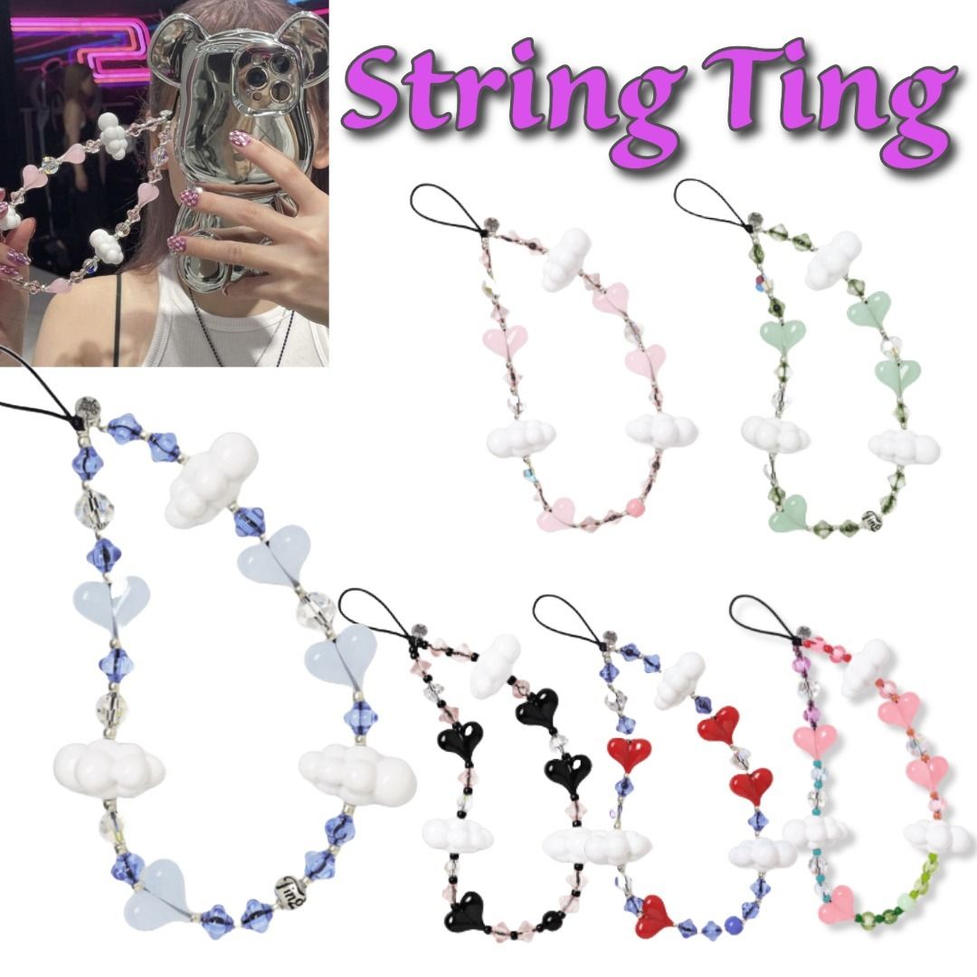 セレブ愛用☆String Ting☆Kawaii In the Sky スマホストラップ