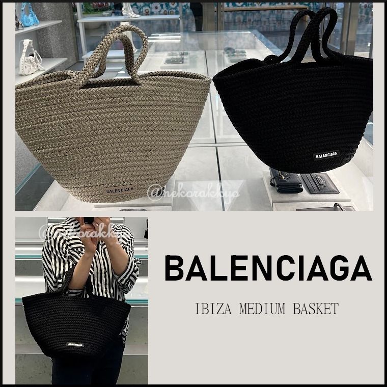 BALENCIAGA＊IBIZA MEDIUM BASKET 2WAY かごバッグ＊送料込