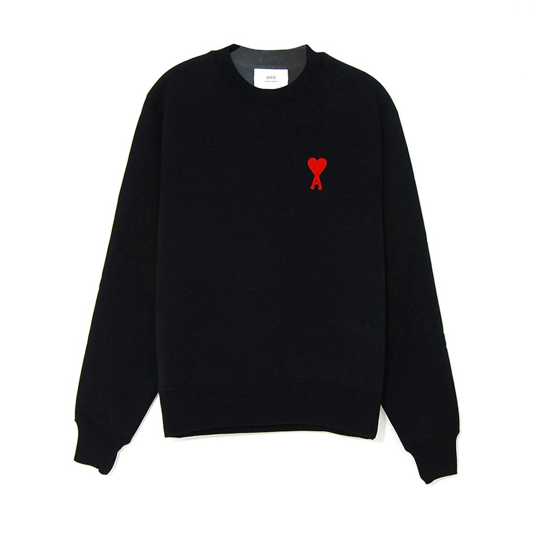 関税負担なし☆AMI PARIS ハート ロゴ入り スウェットシャツ (AMI