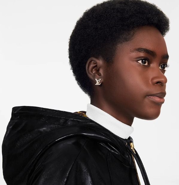 すぐ届く Louis Vuitton ピアス LV アイコニック ストラス 人気 (Louis