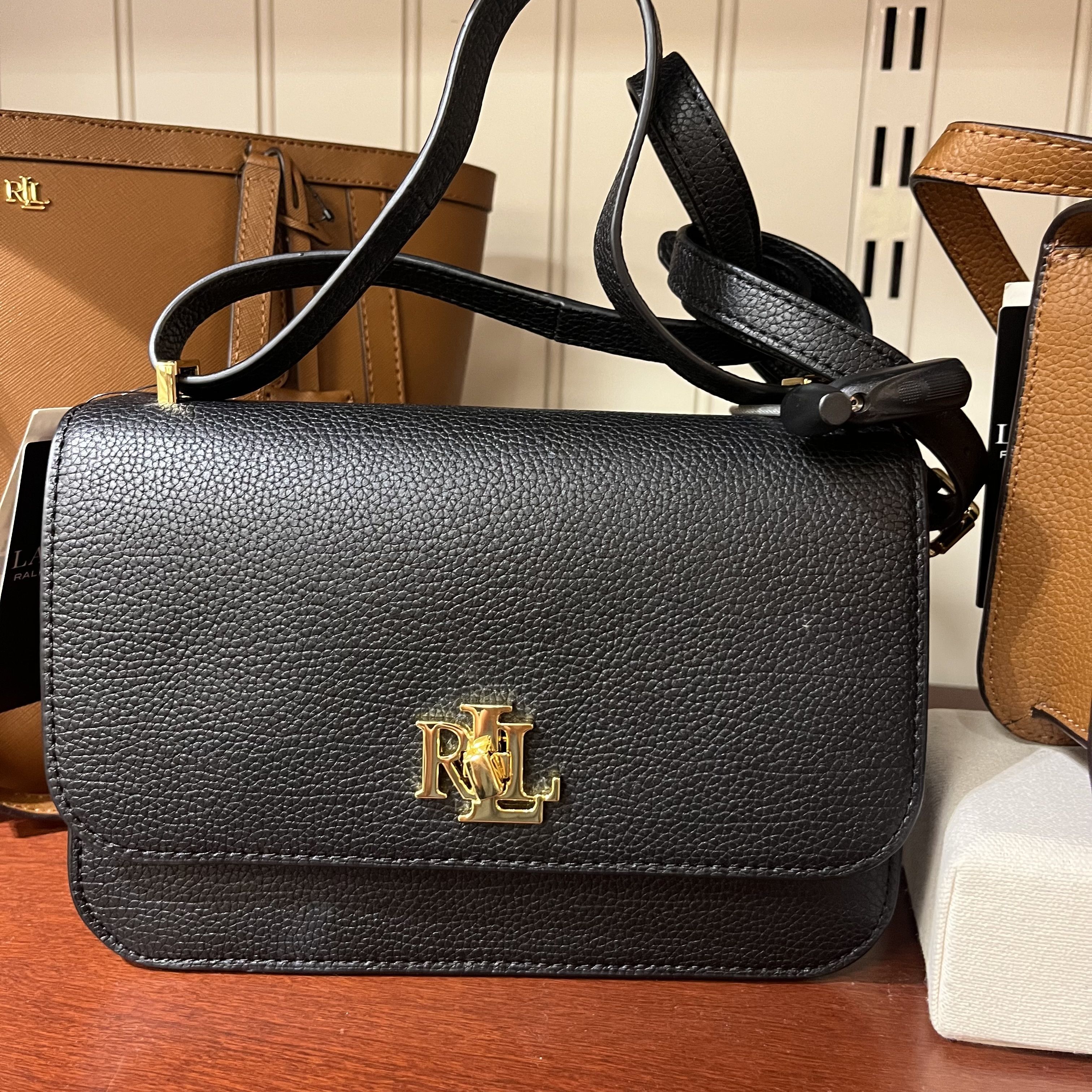 上品【Ralph Lauren】ソフィー ミディアム クロスボディバッグ (Ralph