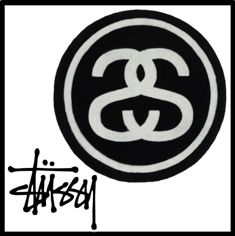 ☆送料・関税込☆STUSSY☆SS-LINK RUG☆ラグ☆ (STUSSY/ラグ
