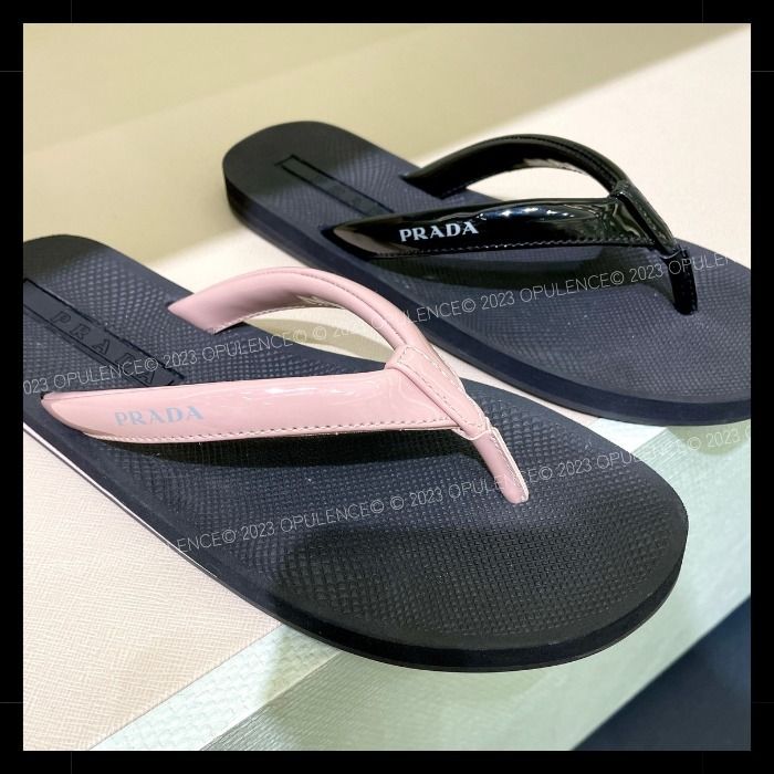 すぐ届く PRADA プラダ トングサンダル ビーサン (PRADA/サンダル