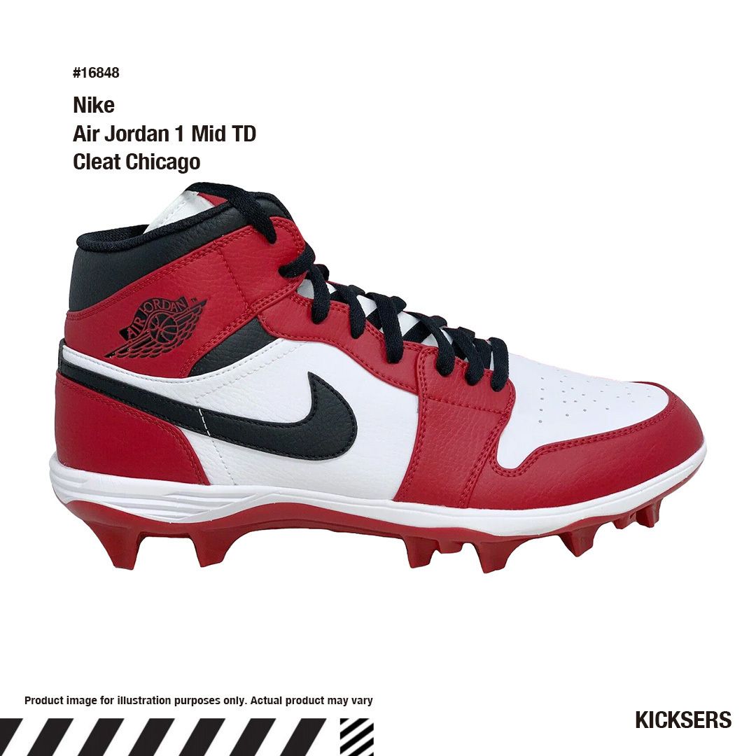 Nike Air Jordan 1 Mid Cleat Chicago ジョーダンスパイクシカゴ (Nike