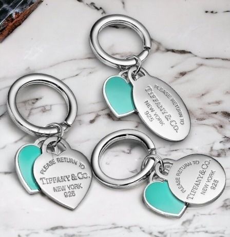 ☆すぐ届く☆ 国内配送 ティファニー ハート タグ キーリング (Tiffany