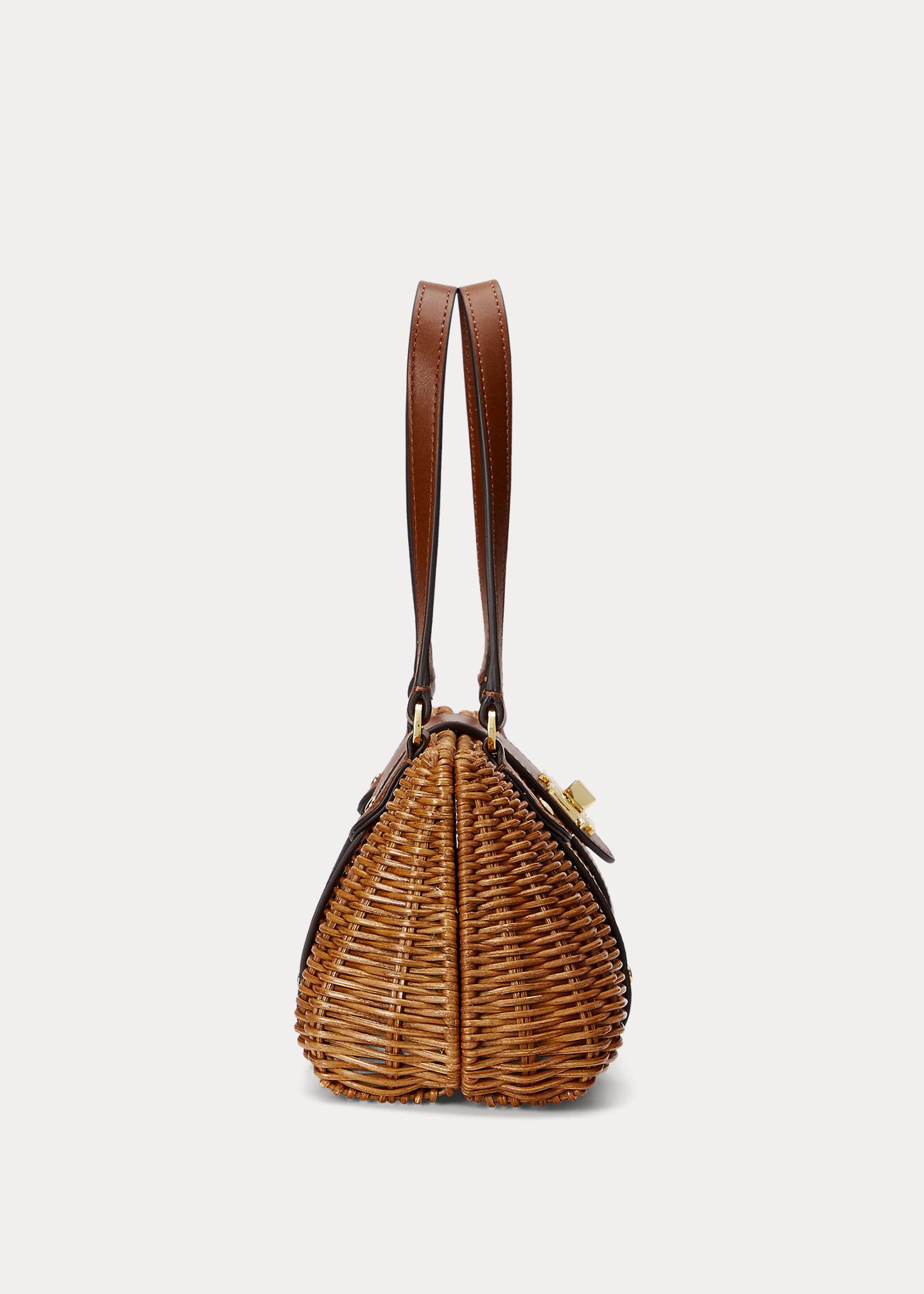 ラルフ ローレン Rattan Medium Lilly カゴバック (Ralph Lauren/かご