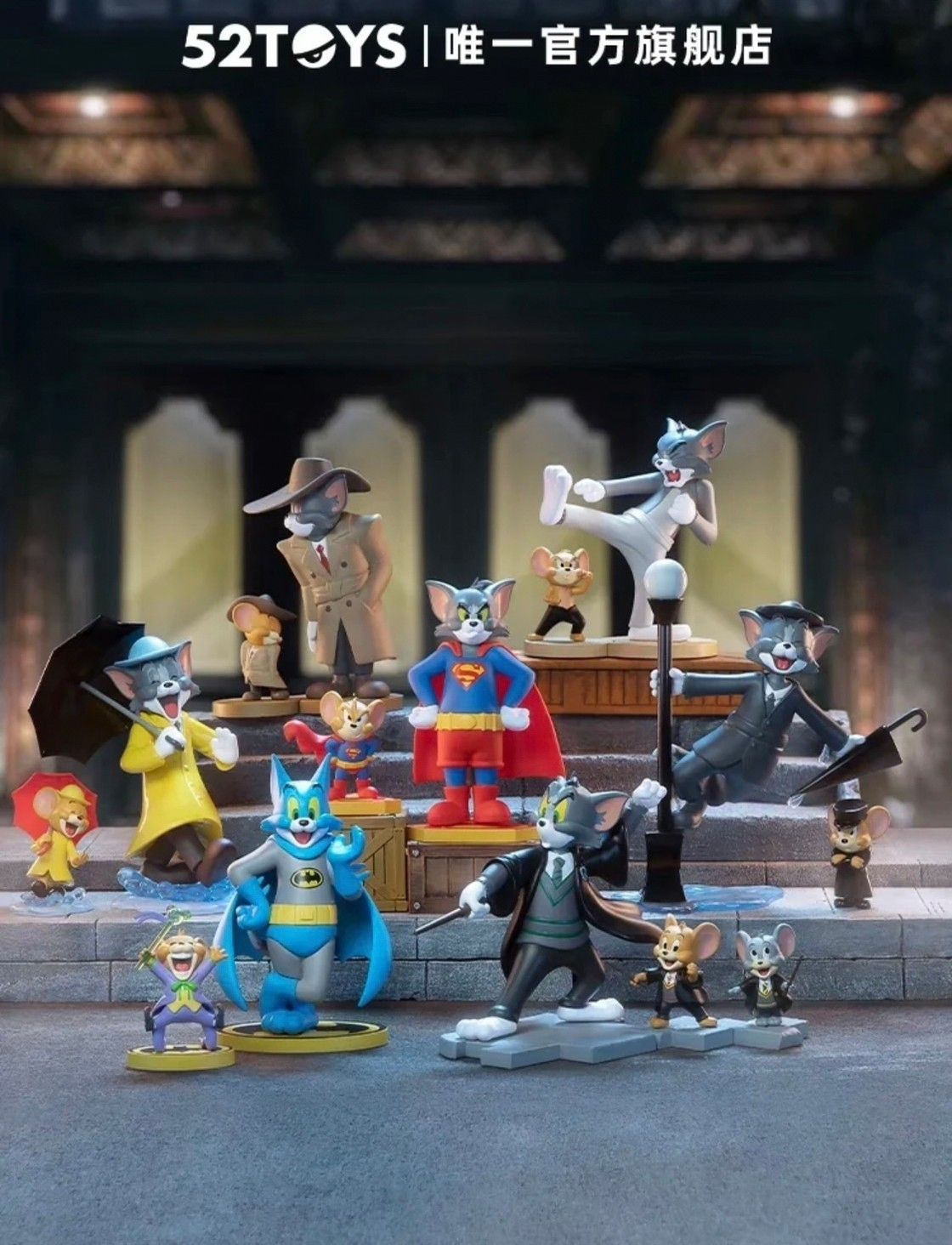 52toysトムとジェリー ワーナー100周年記念フィギュア 6個入り