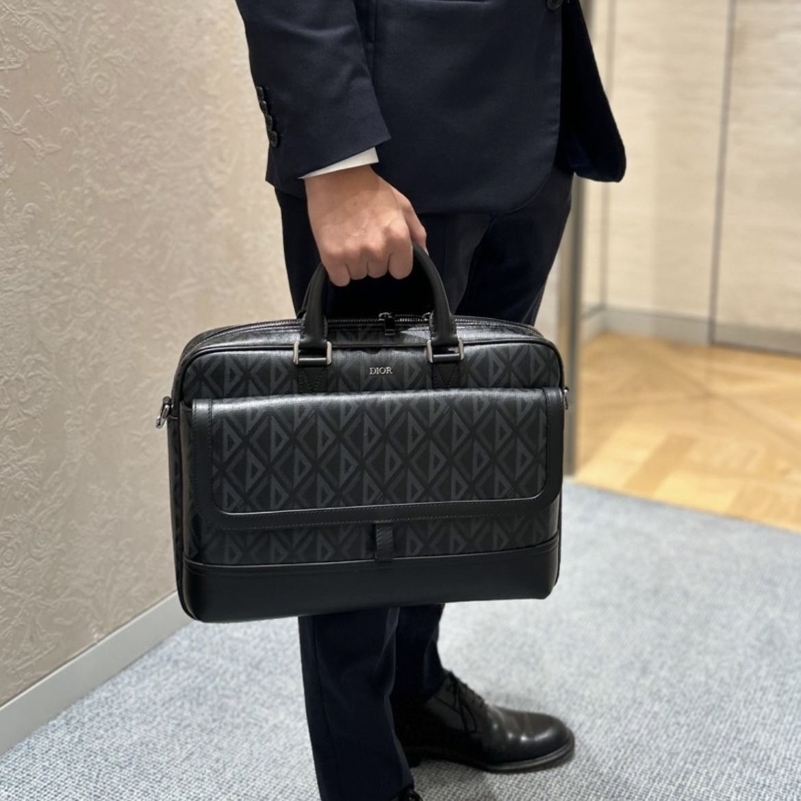 すぐ届く☆DIOR☆DIOR HIT THE ROAD ブリーフケース (Dior/ビジネス