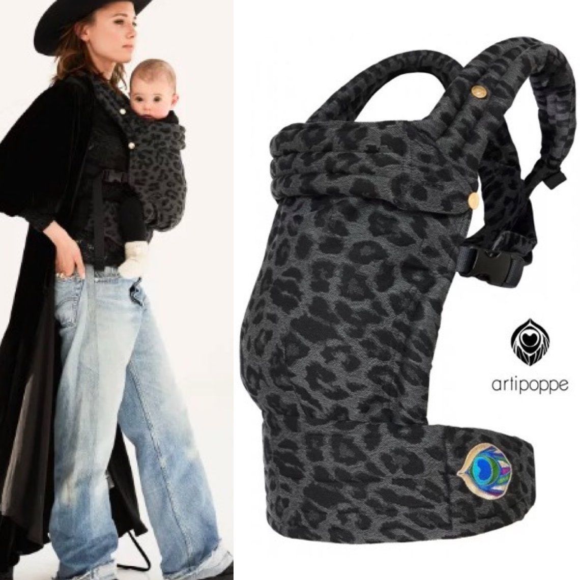 綿100%素材 新生児から体重約20kg(2～3歳)までご利用可☆ (artipoppe