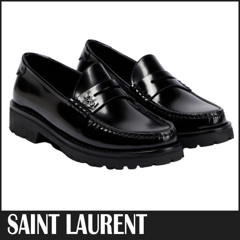 ☆送料関税込☆SAINT LAURENT サンローラン メンズ ローファー