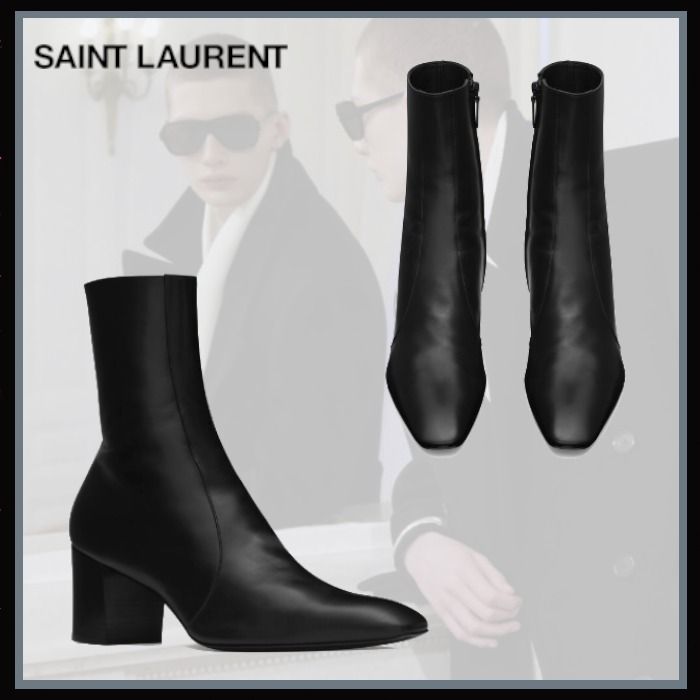 Saint Laurent 23AW《XIV ジップブーツ》スムースレザー 直営店 (Saint