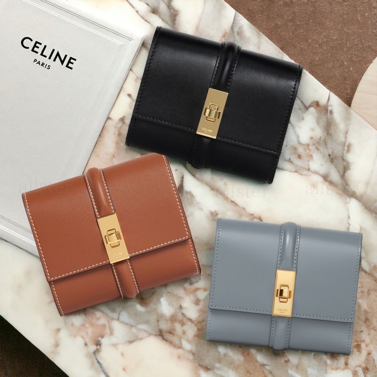 残りわずか【CELINE】セリーヌ 16(セーズ）ミニ財布 (CELINE