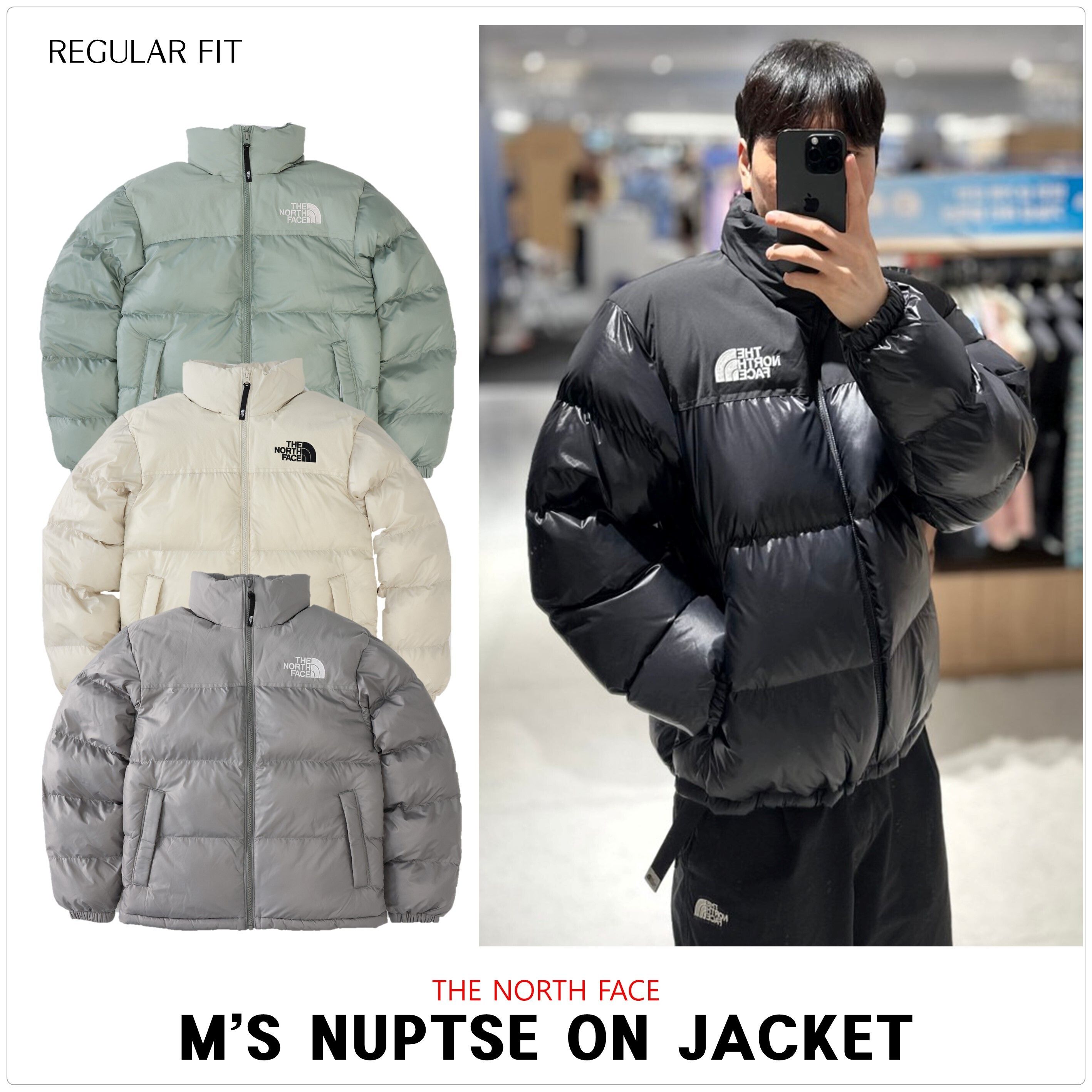 ノースフェイス]M'S NUPTSE ON BALL ジャケット☆新作・23AW☆ (THE