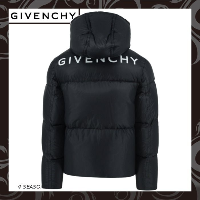 早期完売☆GIVENCHY ブランド フード付きダウンジャケット☆New