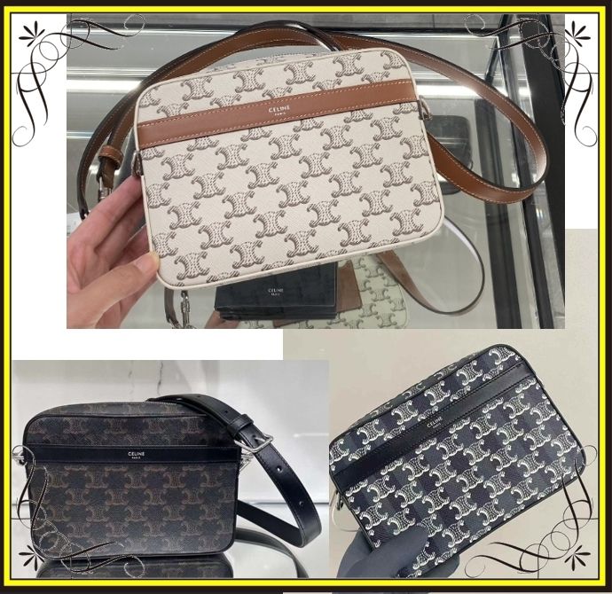 CELINE】セリーヌ スモールメッセンジャーバッグ トリオンフ (CELINE