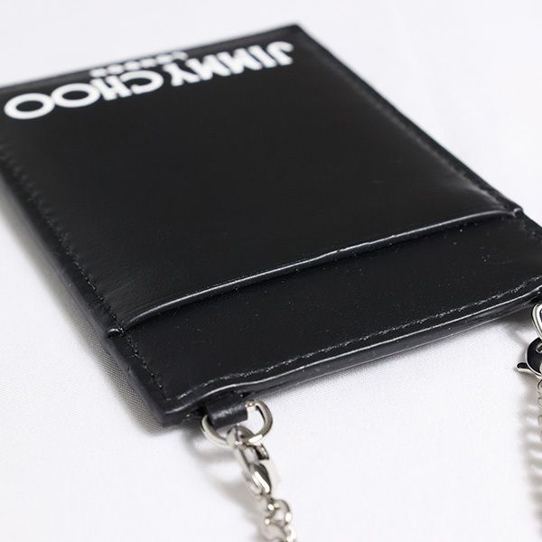 Jimmy Choo ジミーチュウ カードホルダー カードケース チェーン