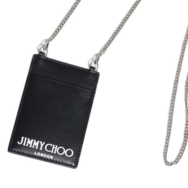 Jimmy Choo ジミーチュウ カードホルダー カードケース チェーン