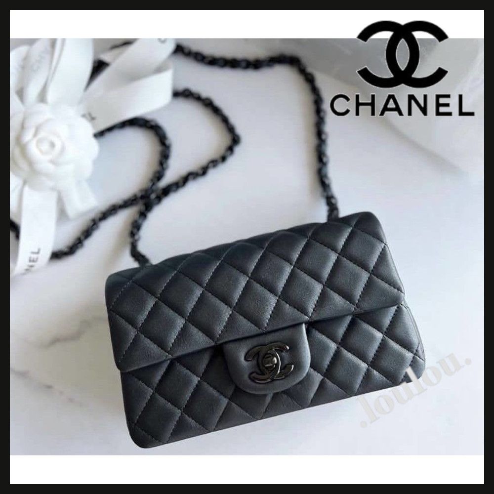 オールブラックがかっこいい☆】CHANEL マトラッセ バッグ (CHANEL