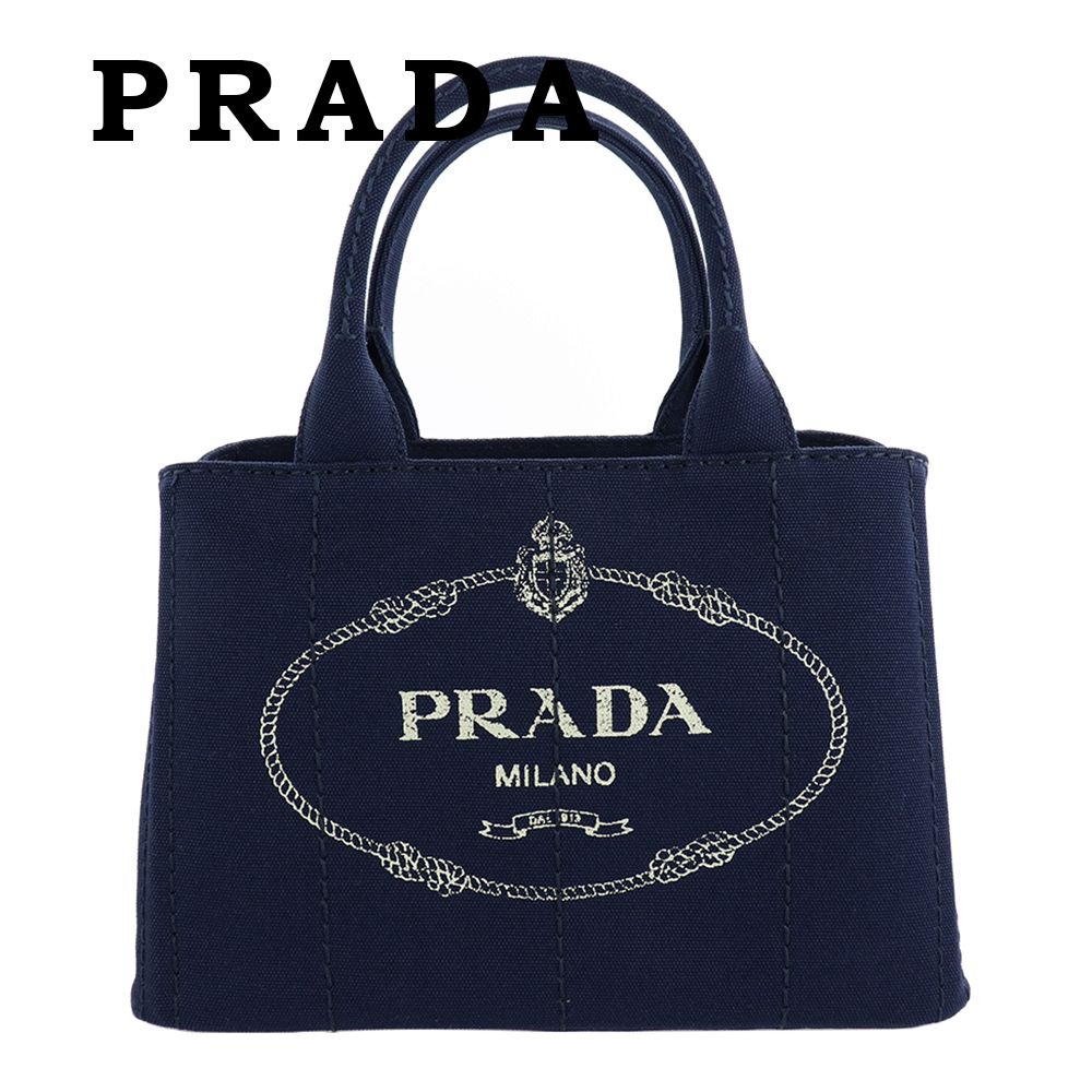 PRADA バッグ カナパ トートバッグ ショルダー キャンバス 人気 (PRADA