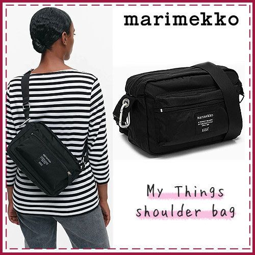 マリメッコ marimekko MY THINGS ショルダーバッグ ナイロン