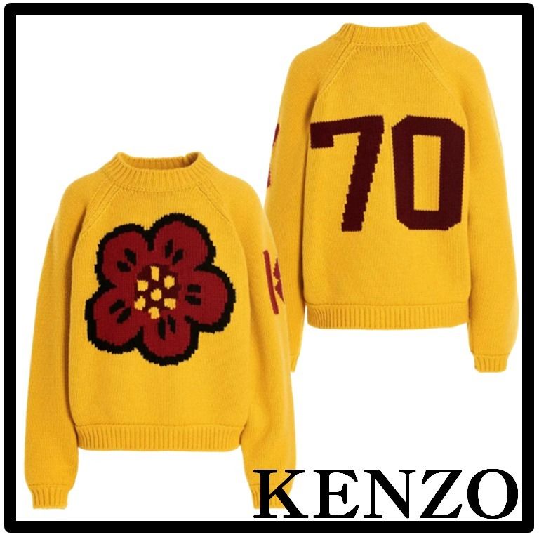 ☆送料・関税込☆KENZO☆BOKE FLOWER KNIT☆フラワーニット☆ (KENZO