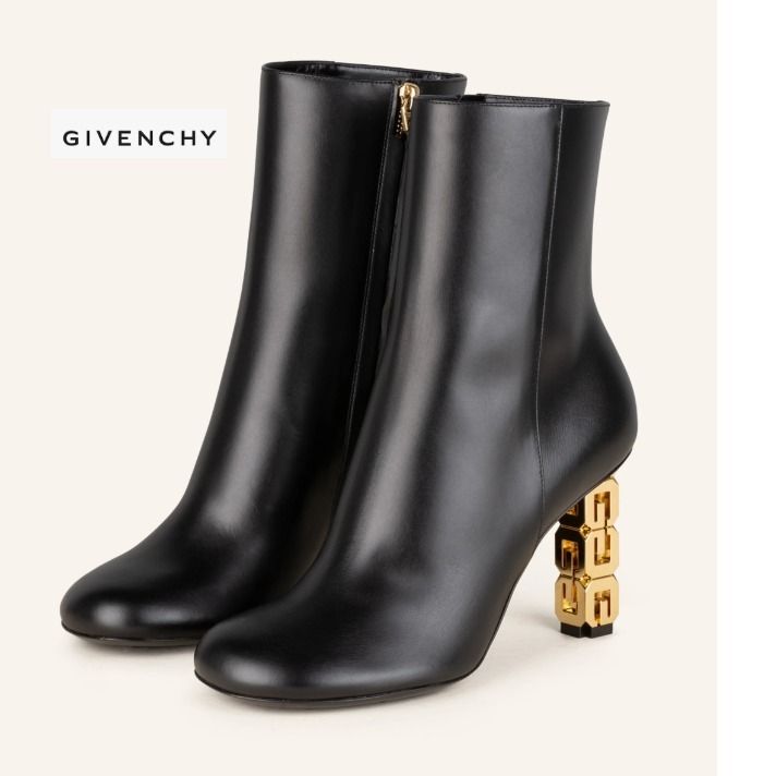 ☆GIVENCY（ジバンシィ）G CUBE レザーブーツ (GIVENCHY/ショート